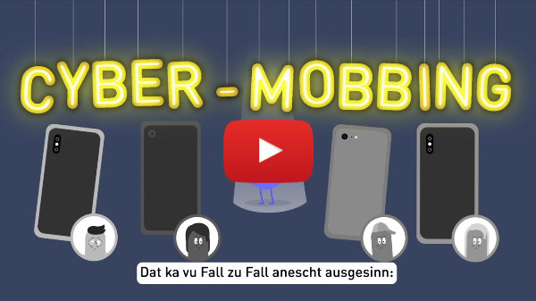 Cyber-Mobbing Video vu BEE SECURE (op Lëtzebuergesch mat Däitschen Ënnertitel